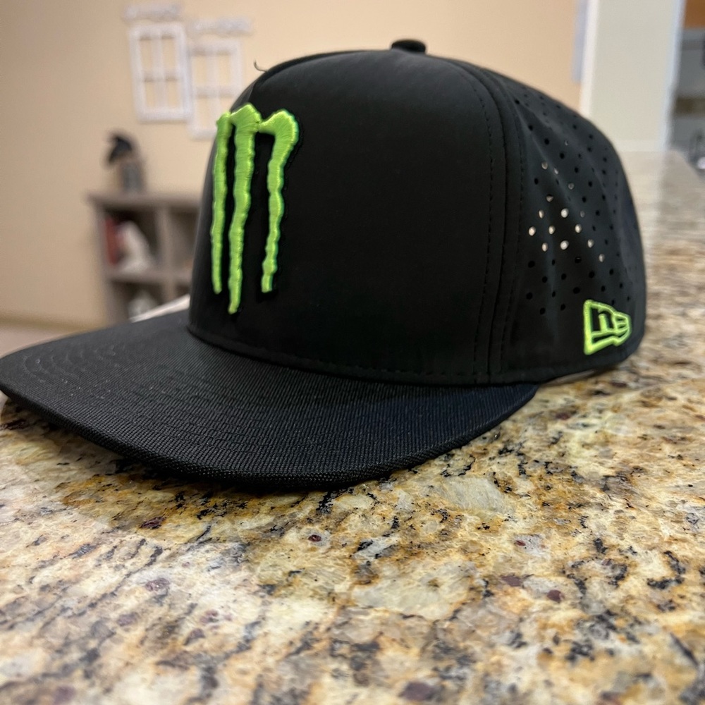 Monster energy new era trucker style SnapBack hat